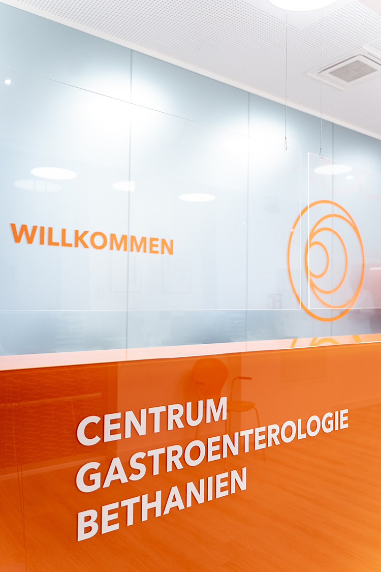 Empfang des Centrum Gastroenterologie Bethanien in Frankfurt a.M.